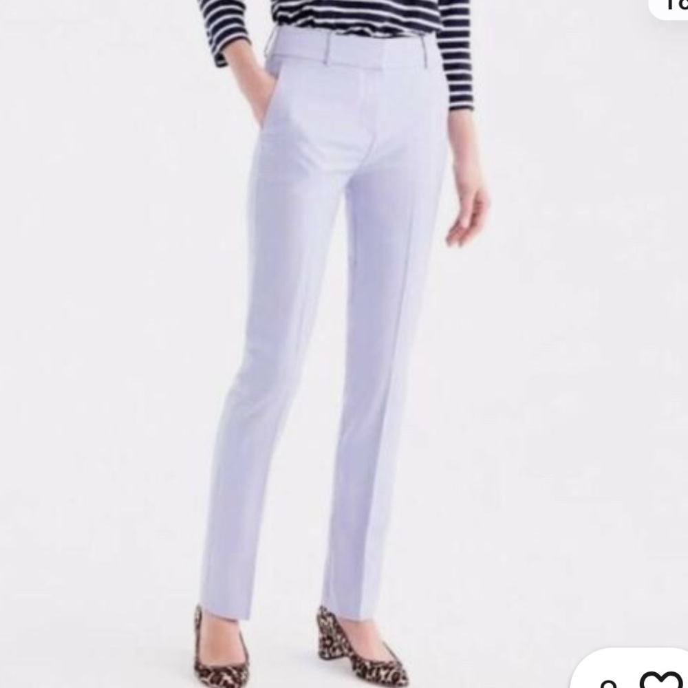 J.Crew women’s Super 120s 100% wool fully lined lavendar slacks pants